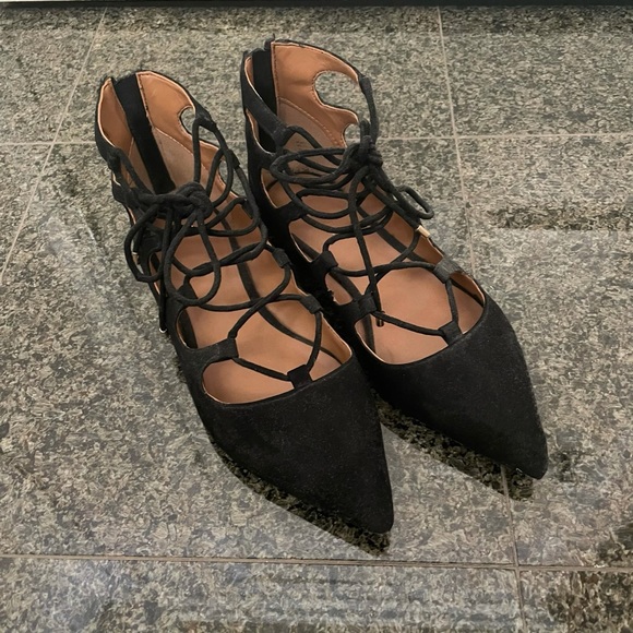 Lace up flats - Picture 1 of 8